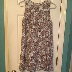 Paisley Sleeveless Dress